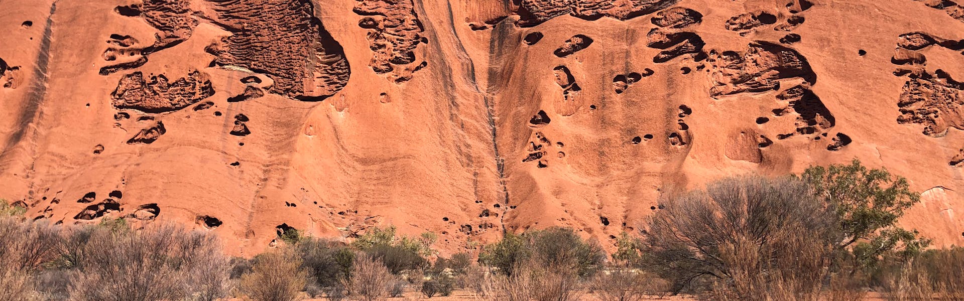 Australian outback red earth